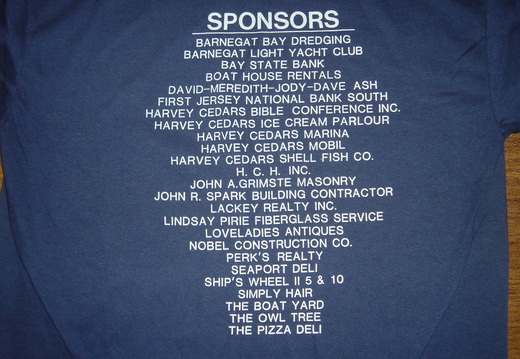 1986 Sponsors